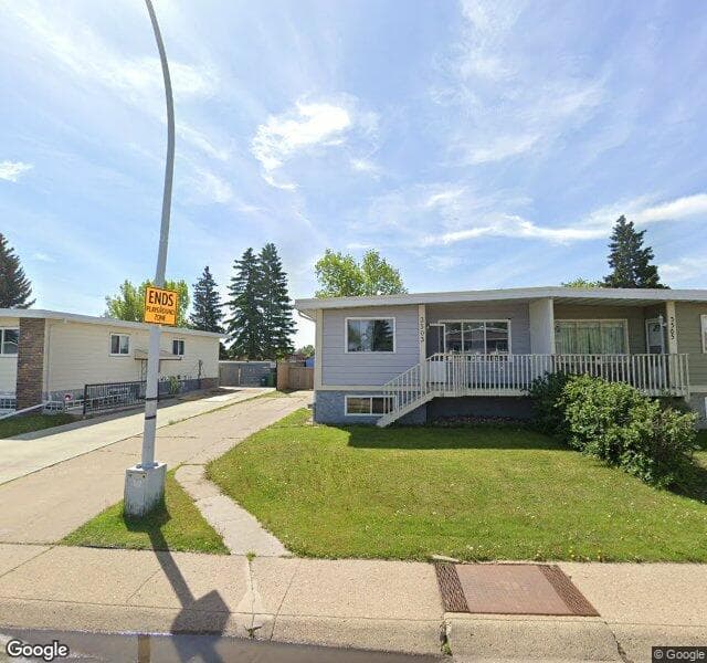 Street view of 3503 135 Avenue NW, Edmonton