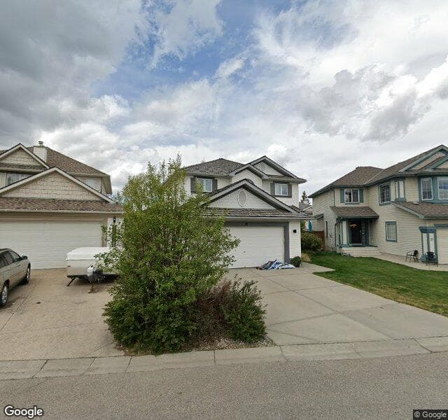 Street view of 25 Rocky Ridge Square NW, Calgary