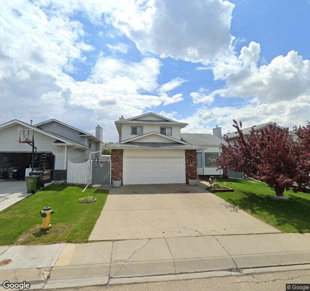 Street view of 6715 154 Avenue NW, Edmonton