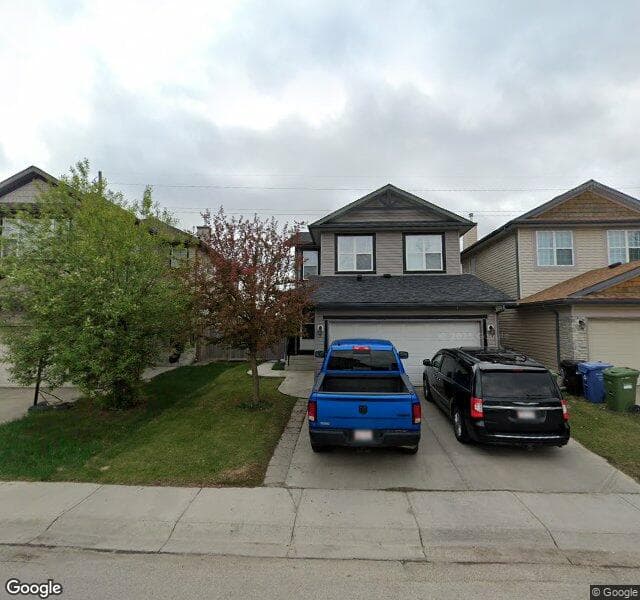 Street view of 100 Everglen Rise SW, Calgary