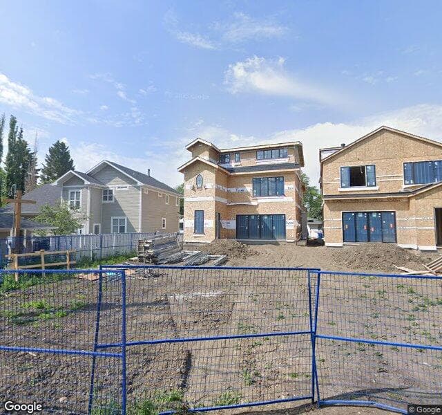 Street view of 8719 120 Street NW, Edmonton