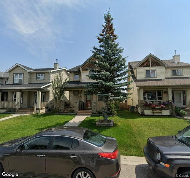 Street view of 53 Copperstone Terrace SE, Calgary