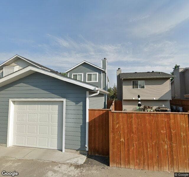 Street view of 46 Martindale Drive NE, Calgary