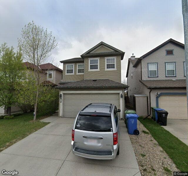 Street view of 152 Everglen Way SW, Calgary