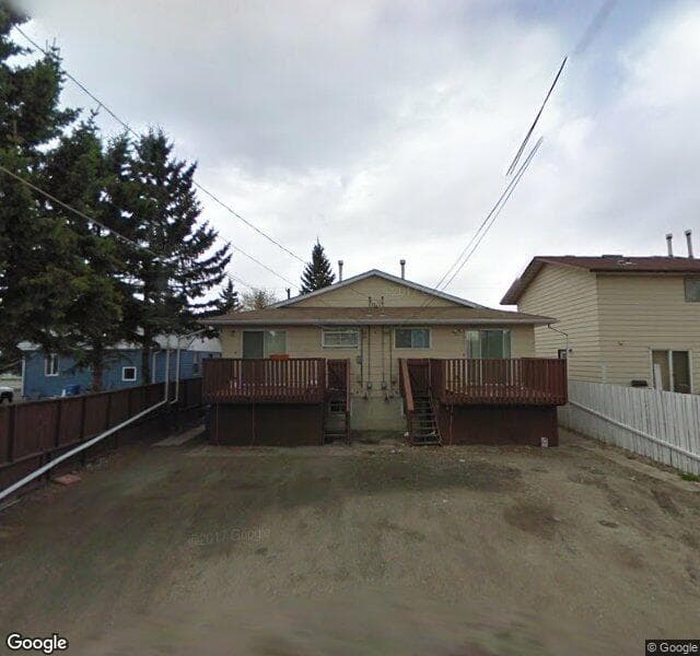 Street view of 7422 Ogden Road SE, Calgary