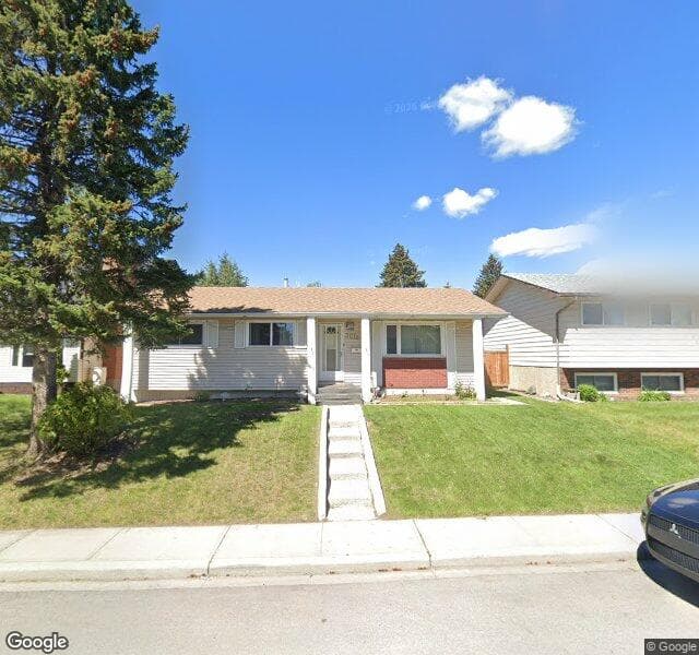 Street view of 3015 48 Street NE, Calgary