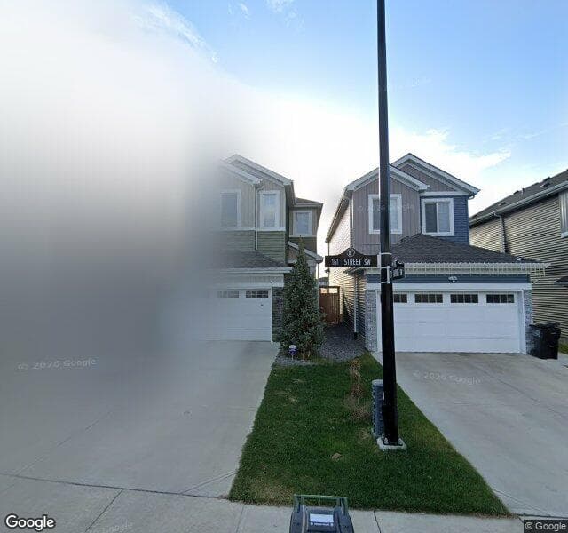 Street view of 3115 161 Street SW, Edmonton
