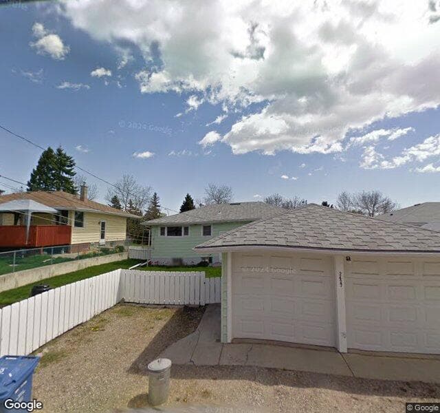 Street view of 2427 37 Street SW, Calgary