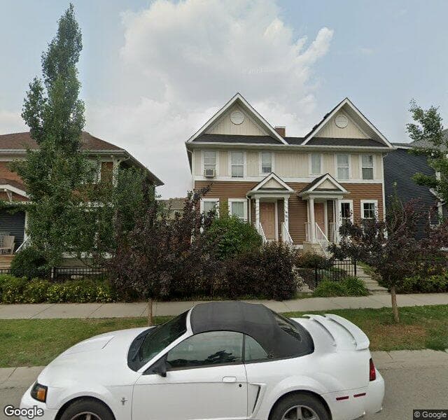 Street view of 484 Auburn Bay Avenue SE, Calgary