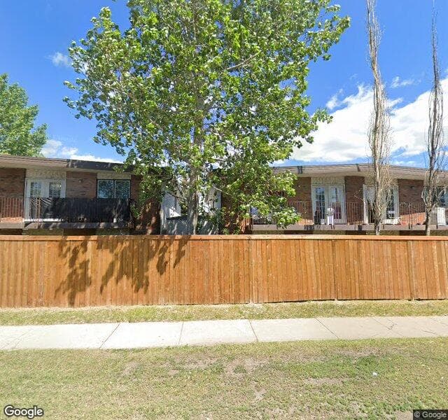 Street view of 301-6505 Huntridge Hill NE, Calgary
