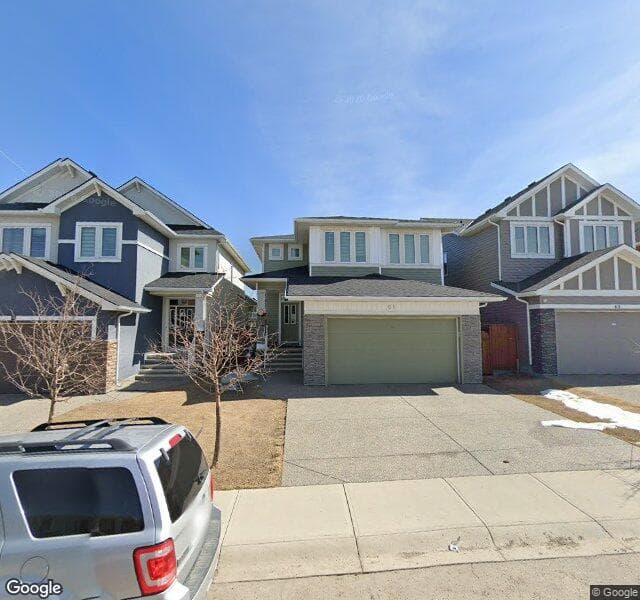 Street view of 61 Red Sky Green NE, Calgary