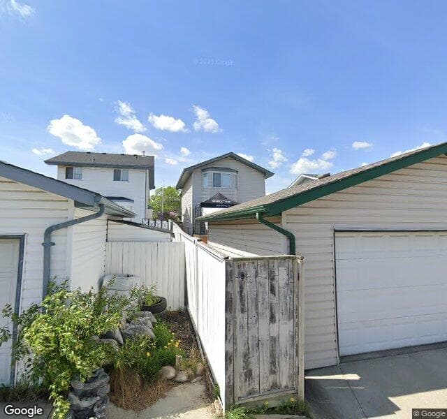 Street view of 16223 57 Street NW, Edmonton