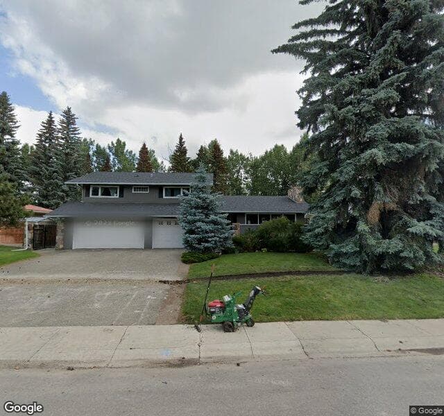 Street view of 448 Wilderness Drive SE, Calgary