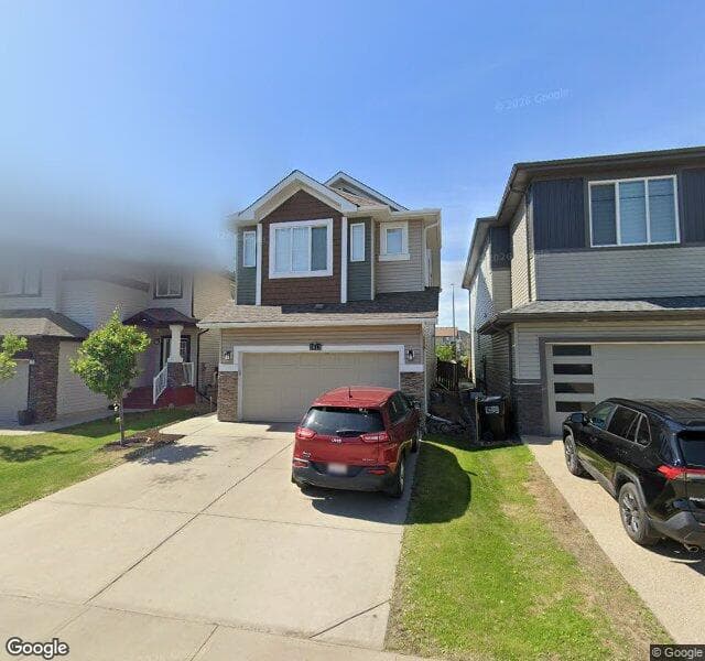 Street view of 3813 167A Avenue NW, Edmonton