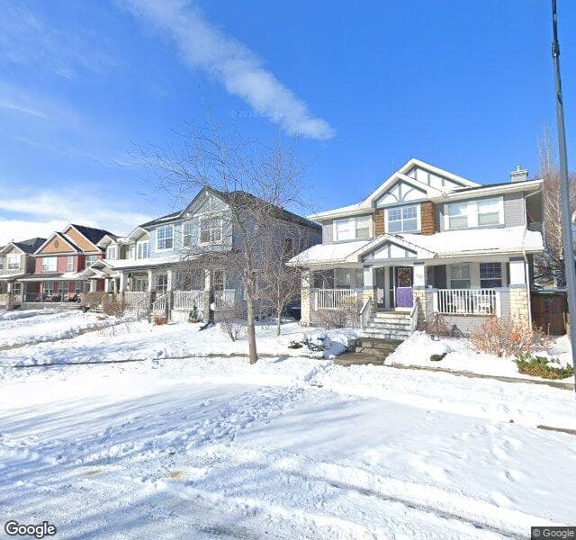 Street view of 329 Prestwick Estate Way SE, Calgary