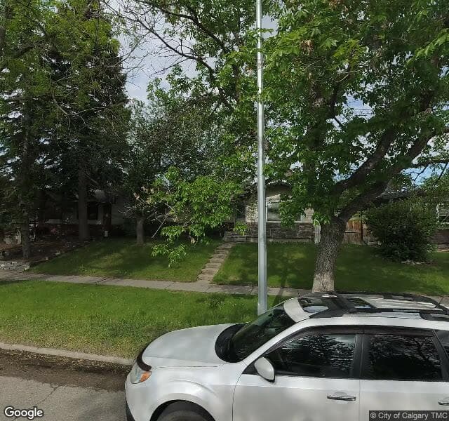 Street view of 9411 Fairmount Drive SE, Calgary