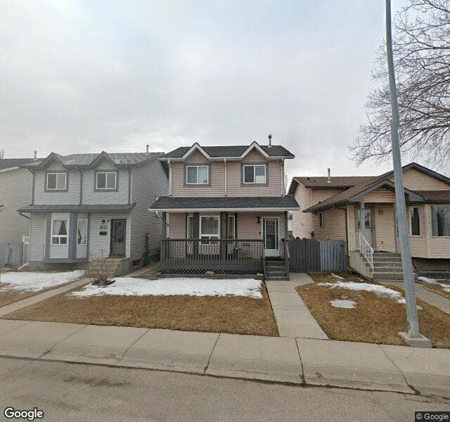 Street view of 128 Rivercrest Close SE, Calgary