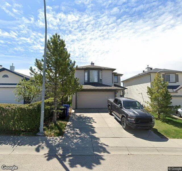 Street view of 150 Tuscarora Close NW, Calgary