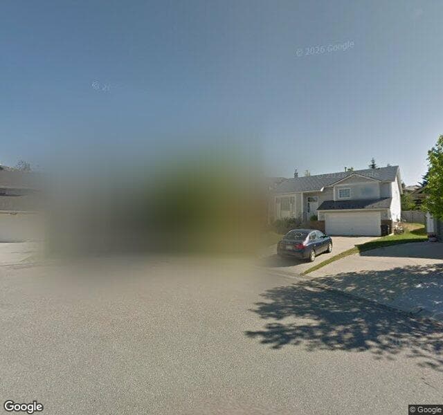 Street view of 723 Sierra Morena Place SW, Calgary