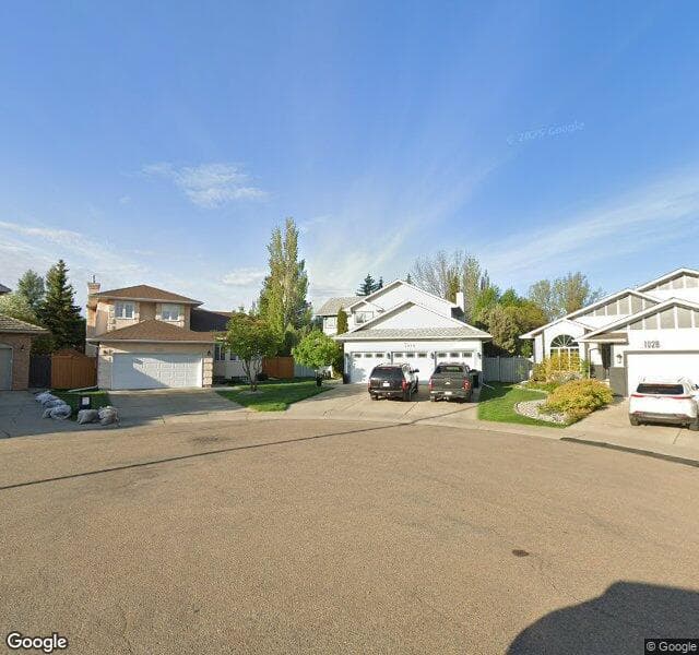 Street view of 1024 112A Street NW, Edmonton