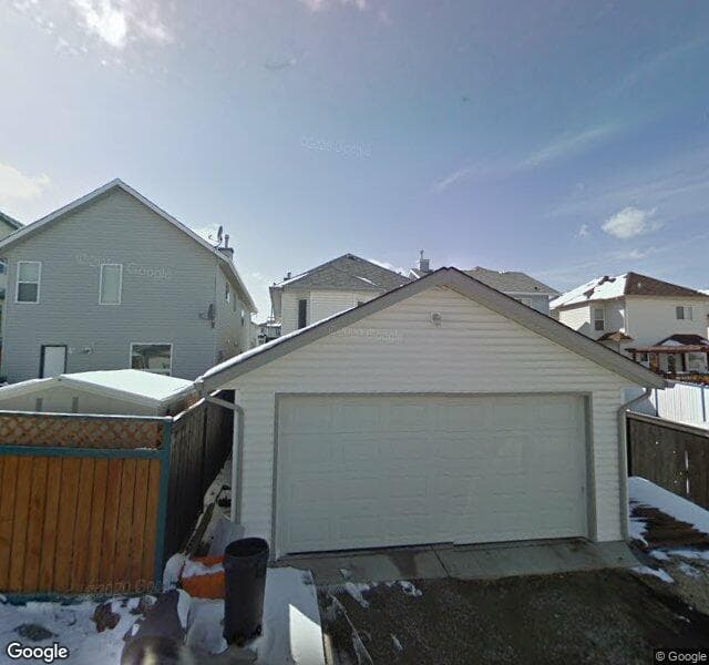 Street view of 153 Hidden Ranch Road NW, Calgary