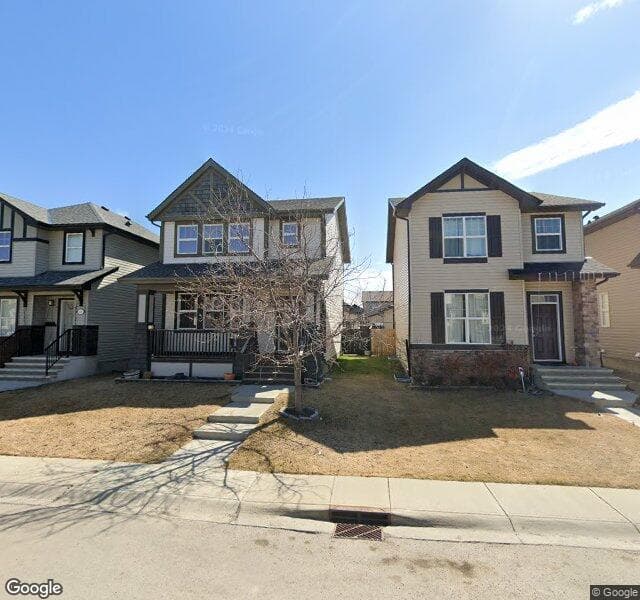 Street view of 177 Skyview Springs Crescent NE, Calgary