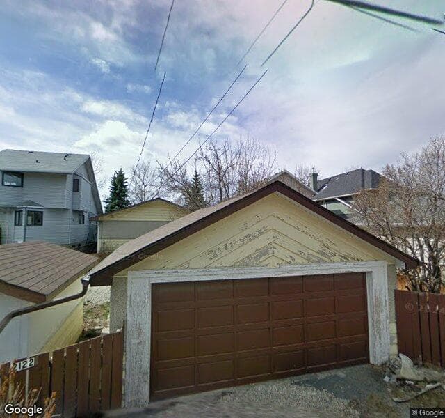 Street view of 2124 6 Avenue NW, Calgary