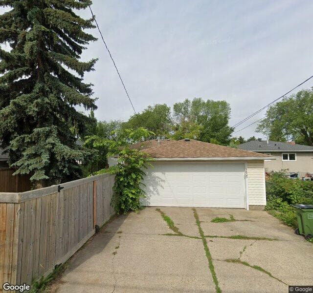 Street view of 9635 81 Street NW, Edmonton