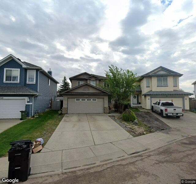 Street view of 17315 89 Street NW, Edmonton