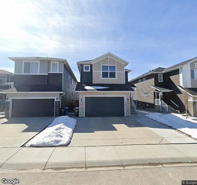 Street view of 172 Red Embers Place NE, Calgary