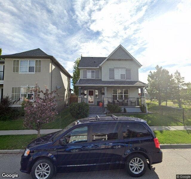 Street view of 219 Elgin Rise SE, Calgary