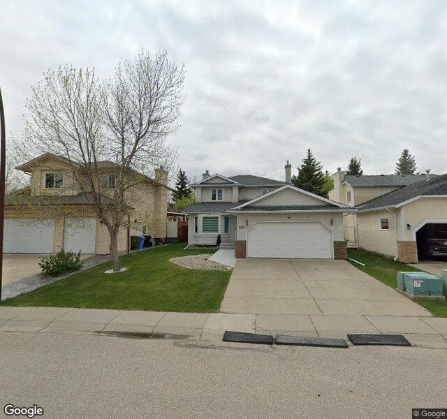Street view of 1397 Shawnee Road SW, Calgary