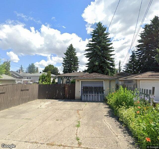 Street view of 10610 142 Street NW, Edmonton