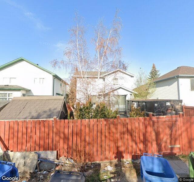 Street view of 1050 Coventry Drive NE, Calgary