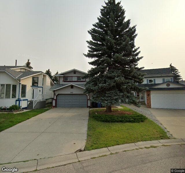 Street view of 147 Scenic Cove Circle NW, Calgary