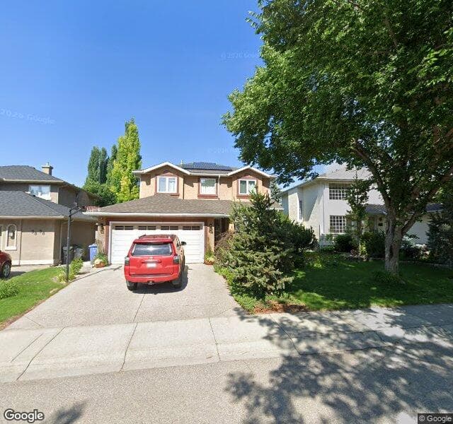 Street view of 94 Mountain Park Drive SE, Calgary
