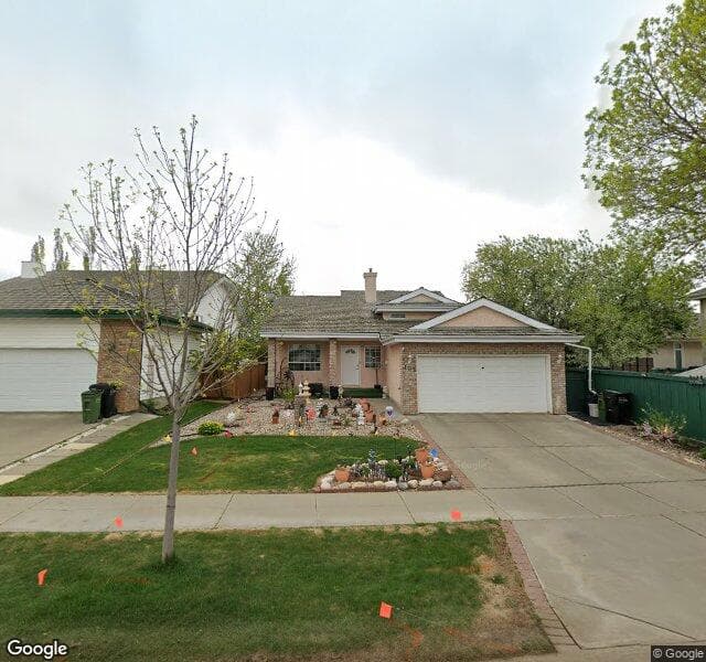 Street view of 105 Blackburn Drive W SW, Edmonton