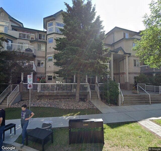 Street view of 203-8909 100 Street NW, Edmonton