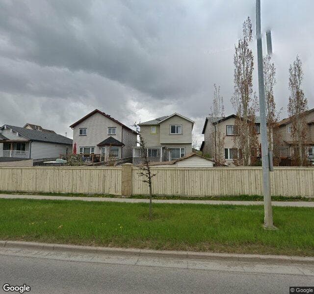 Street view of 16022 Everstone Road SW, Calgary