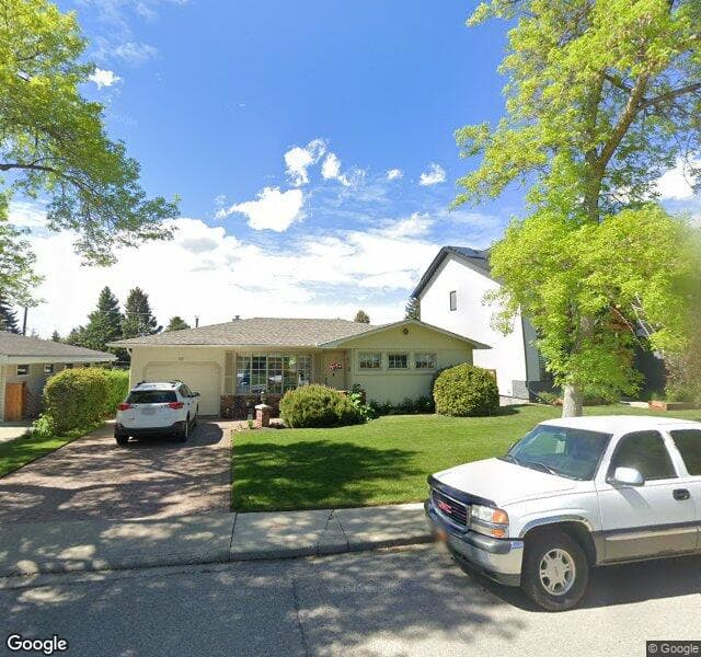Street view of 66 Rosery Drive NW, Calgary