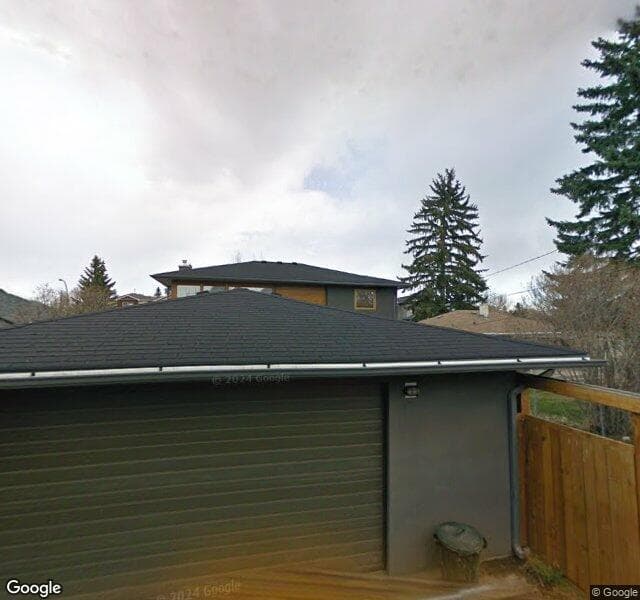 Street view of 1819 Westmount Road NW, Calgary
