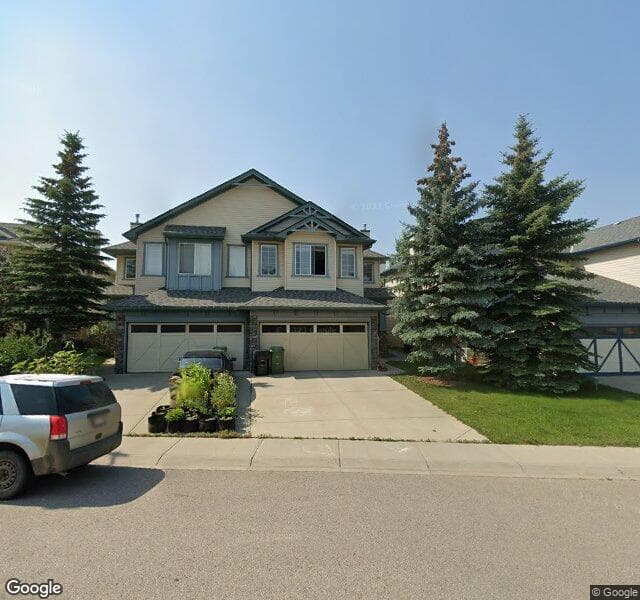 Street view of 35 Cougar Ridge Bay SW, Calgary