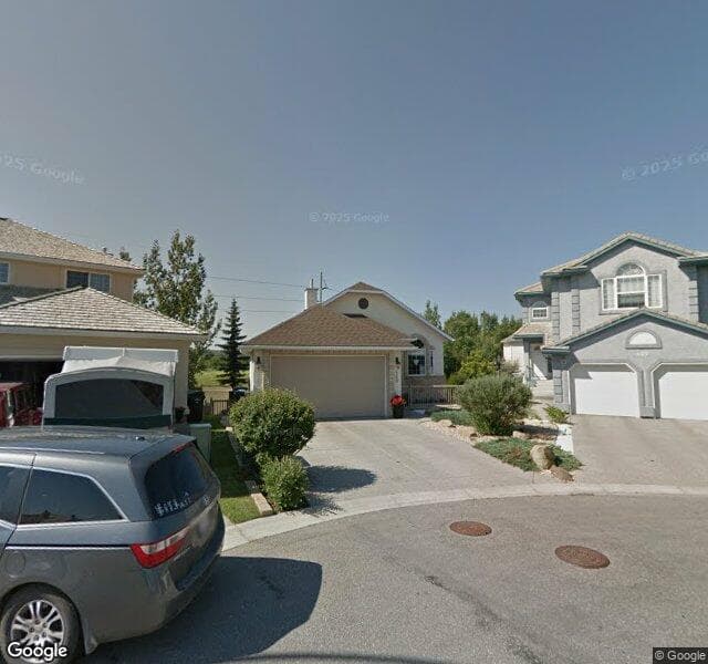 Street view of 460 Sierra Madre Court SW, Calgary