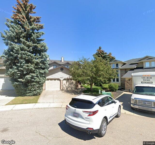 Street view of 220 Strathcona Mews SW, Calgary