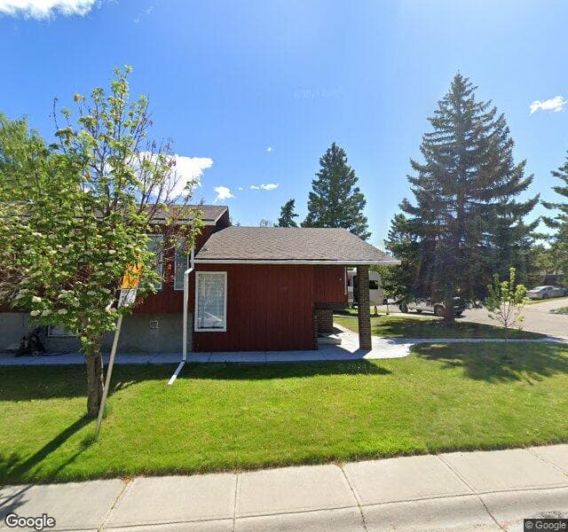 Street view of 44 Bergen Place NW, Calgary