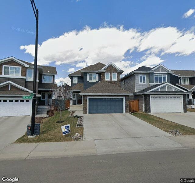 Street view of 16420 16 Avenue SW, Edmonton