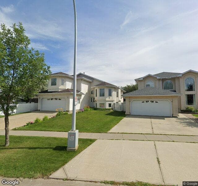 Street view of 16039 84 Street NW, Edmonton