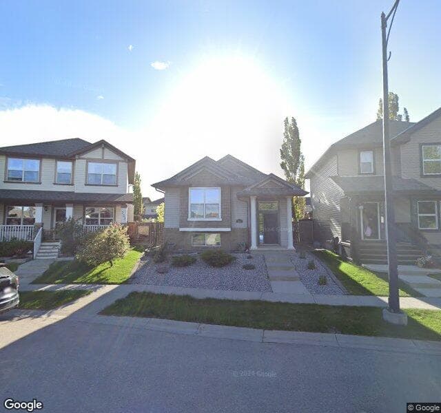 Street view of 328 Prestwick Terrace SE, Calgary