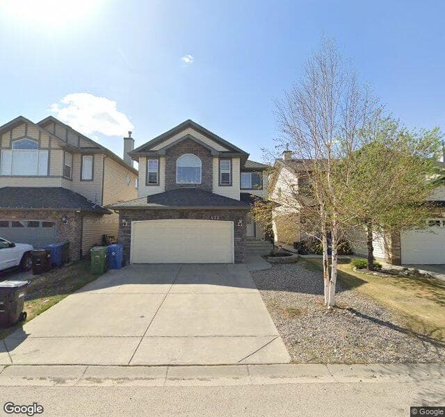 Street view of 472 Kincora Bay NW, Calgary
