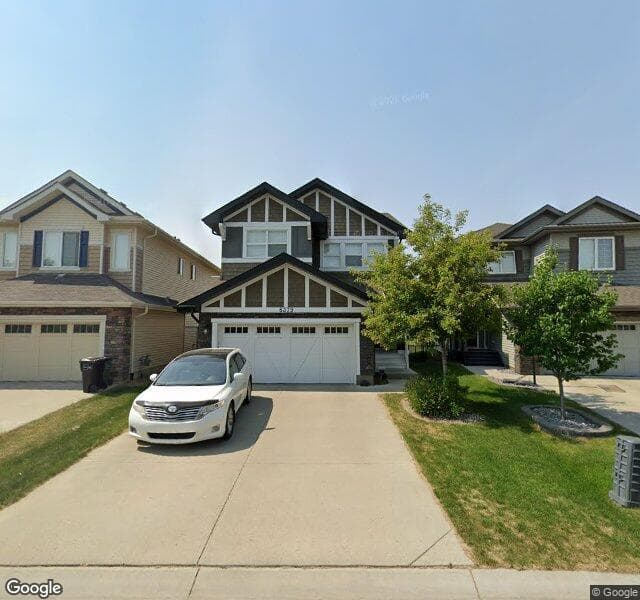Street view of 8379 Ellis Crescent NW, Edmonton